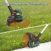 20V Cordless String Trimmer and Edger with 10 Inch Cutting Path