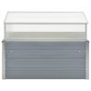 Greenhouse Gray PC board, Galvanized Steel Medium Stackable