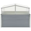 Greenhouse Gray PC board, Galvanized Steel Medium Stackable