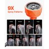 5/8 Inch x 100 FT Retractable Garden Hose Reel with Nozzle