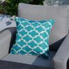 Set of 2 Patio Geometric Throw Pillows 16.5 Inch