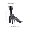 Manual Garden Rake Weeder with Foot Pedal