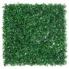 24 Pack Artificial Shrub Leaf Privacy Hedge Panels for Outdoor Decor