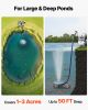 VEVOR Pond Aerator 550W 5.2 CFM, 3/4 HP Compressor Timer Valves for Up to 3 Acre Lake