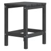Garden Table Anthracite HDPE Small UV-resistant materials