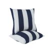 2 Pack Waterproof Outdoor Throw Pillows Fade Resistant Patio Cushions