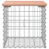 Garden Bench Natural wood color, Silver