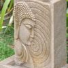 Indoor Buddha Tabletop Water Fountain with LED Light