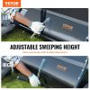 VEVOR 44 Inch Tow Behind Lawn Sweeper 25 Cu Ft Heavy Duty Leaf and Grass Collector Adjustable Design
