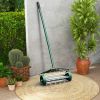 18 Inch Rolling Lawn Aerator with Splash Proof Fender