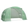 86.1 SQ FT Walk In Greenhouse with Galvanized Steel Frame