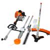 33CC 4-in-1 Multi-Function Gas Garden Tool System 2-Cycle Pole Saw Hedge/Grass Trimmer