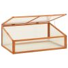 Greenhouse Orange Solid firwood with PC board Medium