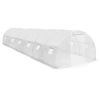 Greenhouse White Polyethylene mesh fabric and galvanized steel