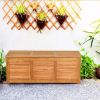 47 Gallon Deck Storage Bench Box Outdoor Organization Tool Storage Seat