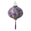 12 Inch Purple Daisy Chinese Hanging Lantern