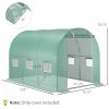 9.8 x 6.6 x 6.6 FT Plastic Greenhouse Replacement Cover