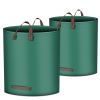 2 Pack 26 Gallon Reusable Garden Waste Bags with Handles