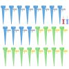 24 Pack Plant Watering Spikes Self Watering Devices with Slow Release Control Valves