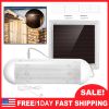 LED Solar Powered Security Light Kit with Pull Switch for Home and Shed