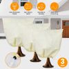 3 Pack Winter Plant Frost Cover Bags Reusable Nonwoven Drawstring Plant Freeze Protection