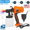 700W HVLP Electric Paint Sprayer Handheld Spray Gun with 800ml Detachable Cup