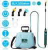 5L Rechargeable Battery Operated Garden Water Sprayer with Wand