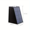 2 Pack Solar Up Down Wall Lights Waterproof LED