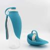 Portable Pet Drinking Fountain Cup with Food Storage Container