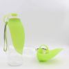 Portable Pet Drinking Fountain Cup with Food Storage Container