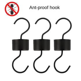 5 Piece Hummingbird Feeder Hooks with Ant Moat (Specifications: black)