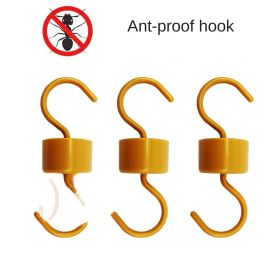5 Piece Hummingbird Feeder Hooks with Ant Moat (Specifications: golden)