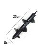 Garden Auger Drill Bit Spiral Earth Hole Digger for Planting