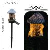 Cute Easter Rabbit Solar Garden Lights Waterproof LED Landscape Lamp