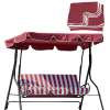 77 x 43 Inch Patio Swing Canopy Replacement Cover