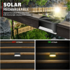 32/16 PCS Solar Deck Lights Outdoor, Solar Step Lights Waterproof Led Solar lights