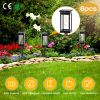6 Pack Solar Stake Lights, IP6pack Waterproof Decorative Landscape Lamps with Auto On/Off for Pathway, Garden, Yard, and Patio