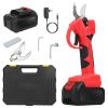 21V Cordless Electric Pruning Shears 40mm 1.57" Electric Branch Scissors Tree Branch Cutter