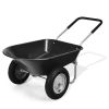 2 Wheel Heavy Duty Garden Utility Cart Wheelbarrow