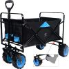 Collapsible Heavy Duty Beach Wagon Folding Utility Cart