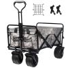 Collapsible Heavy Duty Beach Wagon Folding Utility Cart