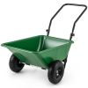 Dual Wheel Garden Utility Cart with Pneumatic Tires