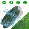 4 Inch Green Angled Yard Drainage Pipe with Grate