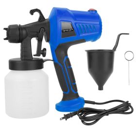 700W HVLP Electric Paint Sprayer Handheld Spray Gun with 800ml Detachable Cup (Option: PaintSprayerBlue)