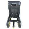 Folding Poly Garden Dump Cart with Steel Frame and Pneumatic Tires