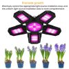 Five Leaf Foldable Transformable LED Plant Light for Greenhouse