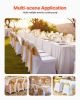 VEVOR Stretch Spandex Chair Covers Washable Fitted Slipcovers for Events Parties