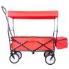Folding Wagon Garden Shopping Beach Cart