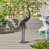 Sunny Outdoor 43 Inch Aluminum Crane Shiny Copper Garden Decor Statue