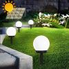 2/4/8 Pack LED Solar Garden Lights, waterproof outdoor pathway and landscape lamps